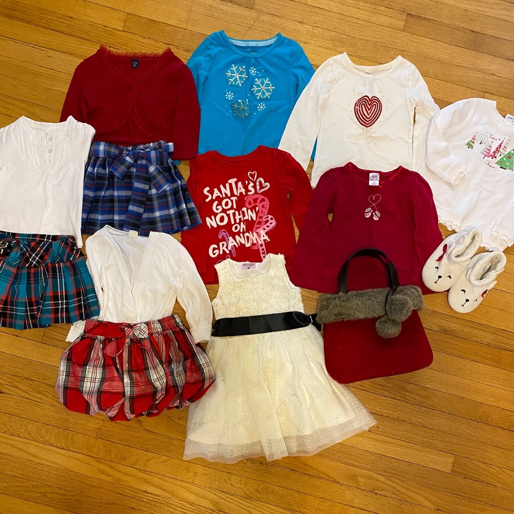 Girls Christmas/Holiday Lot